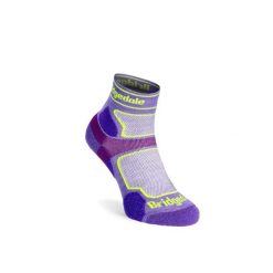 Skarpety do biegania Bridgedale UL T2 COOLMAX SPORT LD. Czerwone skarpetki damskie Bridgedale, bez wzorów. Za 68.99 zł.