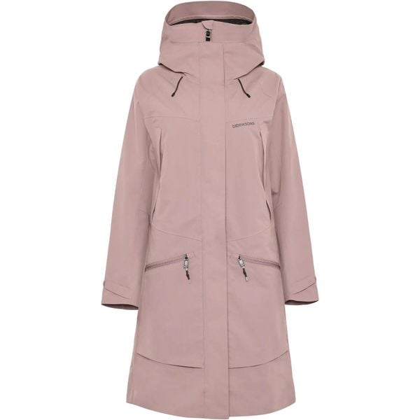 Parka dla kobiet Didriksons Ilma 8. Czerwone parki damskie Didriksons, s, bez wzorów, bez kaptura. Za 749.50 zł.