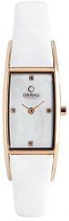 Zegarek damski Obaku Denmark V150LVWRW biały. Białe zegarki damskie OBAKU. Za 424.80 zł.