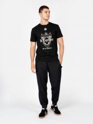 Les Hommes T-Shirt "Be Legendary" | LBT1030700P | Mężczyzna | Czarny. Czarne t-shirty męskie Les Hommes, l, bez wzorów, z bawełny, bez kołnierzyka, bez ramiączek. W wyprzedaży za 329.00 zł.