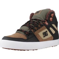 Tenisówki Dc Model Pure High-top Wc Wnt Kolor Brązowy. Brązowe trampki męskie DC Shoes, bez wzorów, casualowe, bez zapięcia. Za 329.99 zł.