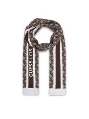 Guess Szalik W4BZ22 Z3JD2 Brązowy. Brązowe rękawiczki damskie Guess, z aplikacjami, z poliesteru. Za 234.99 zł.