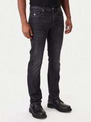 KARL LAGERFELD Jeansy 265501 500843 Czarny Slim Fit. Czarne jeansy męskie KARL LAGERFELD, z bawełny. Za 619.99 zł.