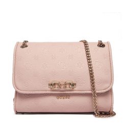 Torebka Guess. Czerwone listonoszki damskie Guess, z aplikacjami, bez dodatków. Za 659.99 zł.