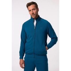 Męska Bluza dresowa rozpinana fitness stójka do rozm. 7 XL. Niebieskie bluzy męskie JAY-PI, m, bez wzorów, z bawełny, bez ramiączek, bez kaptura. Za 294.99 zł.