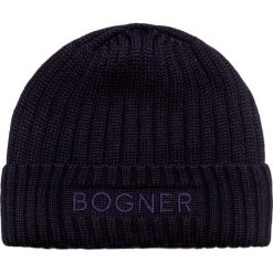 Czapka BOGNER ENIO. Niebieskie czapki męskie Bogner, bez wzorów, z dzianiny. Za 270.00 zł.