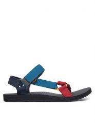 Teva Sandały Original Universal 1004006 Niebieski. Niebieskie sandały męskie Teva, bez wzorów, z materiału, bez zapięcia. Za 299.99 zł.
