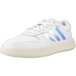 Buty ADIDAS LITECOURT Biały. Białe obuwie trekkingowe damskie Adidas, ze skóry, bez zapięcia. Za 298.00 zł.