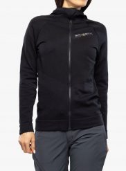 Bluza rozpinana damska Brubeck Thermo Wool by Pustelnik - black. Czarne bluzy damskie Brubeck, bez wzorów, bez ramiączek, bez kaptura. Za 552.02 zł.