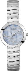 Zegarek Guess Zegarek damski Guess GW0871L1 CYRKONIE srebrny. Szare zegarki damskie Guess, srebrne. Za 490.99 zł.