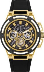 Zegarek Guess Zegarek męski Guess GW0423G2 czarny. Czarne zegarki męskie Guess, z aplikacjami. Za 899.00 zł.