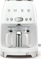 Ekspres przelewowy Smeg DCF02PGEU Biały. Białe ekspresy przelewowe Smeg. Za 699.99 zł.