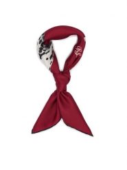 LAUREN RALPH LAUREN Chusta 454P23553004 Czerwony. Czerwone rękawiczki damskie Lauren Ralph Lauren, bez wzorów, z jedwabiu. Za 419.99 zł.