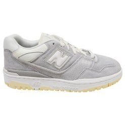 Buty sportowe sneakersy New Balance 550 szare - BB550SLB. Szare buty sportowe męskie New Balance, bez wzorów, bez zapięcia, do koszykówki. Za 777.62 zł.