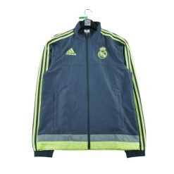 Second life - Kurtka męska Adidas Real Madrid F.C - Stan bardzo dobry. Szare kurtki męskie Adidas, l, bez wzorów, eleganckie, bez kaptura. Za 119.24 zł.