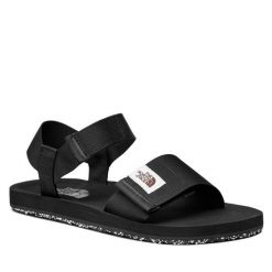 Sandały The North Face. Czarne buty zimowe męskie The North Face, bez wzorów, sportowe, bez zapięcia. Za 139.99 zł.