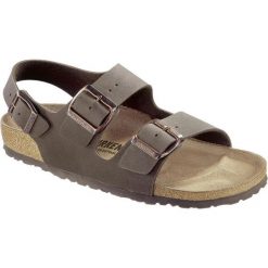 Sandały Birkenstock Milano Mocca Brązowe Dorosłych. Brązowe sandały damskie Birkenstock, bez wzorów, sportowe, bez zapięcia. Za 379.00 zł.