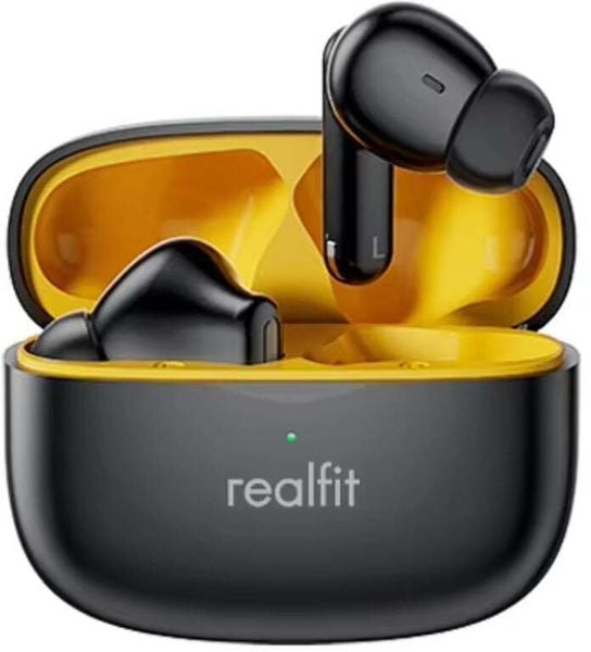 Słuchawki Realfit Słuchawki bezprzewodowe F3. Słuchawki bezprzewodowe Realfit. Za 49.99 zł.