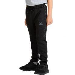 Spodnie treningowe juniorskie Erima Training Pants. Czarne spodnie dresowe damskie Erima, bez wzorów, do piłki ręcznej. W wyprzedaży za 110.00 zł.