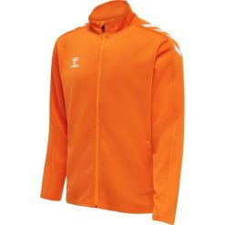 Bluza sportowa dla dorosłych Hummel Core XK Poly Zip Sweat. Brązowe bluzy damskie Hummel, l, bez wzorów, z dresówki, sportowe, bez ramiączek, bez kaptura. Za 225.00 zł.