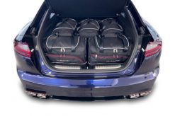 Torby Do Bagażnika Kia Stinger 2017-2023 5Szt Kjust. Czarne torby podróżne damskie KJUST, bez wzorów, z kauczuku. Za 1,608.00 zł.
