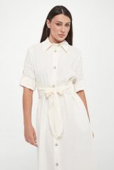 Sukienka Macina MARELLA MONOCHROME. Sukienki damskie Marella, bez wzorów, bez kołnierzyka, bez ramiączek. Za 1,899.00 zł.