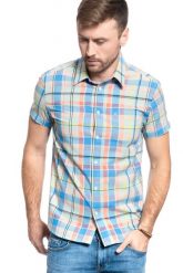 WRANGLER SS 1 PKT SHIRT MĘSKA KOSZULA GOSSAMER GREEN W5J14MG07 112130162. Zielone koszule męskie Wrangler, m, bez wzorów, bez kołnierzyka, bez ramiączek. Za 129.99 zł.