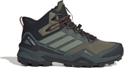 Buty trekkingowe wysokie adidas TERREX Skychaser Mid GTX - olistr/silgrn/cblack. Trekkingi męskie Adidas, bez zapięcia. Za 807.95 zł.