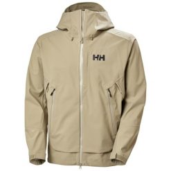 Kurtka narciarska Helly Hansen Verglas BC. Brązowe kurtki sportowe męskie Helly Hansen, na zimę, m, bez wzorów, bez kaptura, narciarskie. W wyprzedaży za 1,506.50 zł.