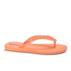 Japonki klapki damskie Ipanema 27130 MEU SOL AD. Czerwone klapki damskie Ipanema, na lato, bez wzorów, z materiału, wakacyjne, bez obcasa, bez zapięcia. Za 39.00 zł.