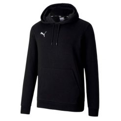 Bluza treningowa męska Puma teamGOAL 23 Causals Hoody. Czarne bluzy męskie Puma, m, bez wzorów, sportowe, bez ramiączek, bez kaptura. Za 129.00 zł.