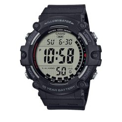 Zegarek Casio. Czarne zegarki męskie Casio, bez wzorów. Za 279.99 zł.