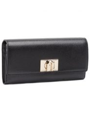Furla Portfel 1927 1048697 P PCV0 ARE Czarny. Czarne portfele damskie Furla, ze skóry. Za 719.99 zł.