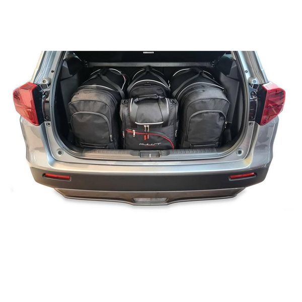 Torby Do Bagażnika Suzuki Vitara 2015-2020 4Szt Kjust. Czarne torby podróżne damskie KJUST, bez wzorów. Za 1,221.00 zł.