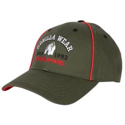 Lugo Czapka - zielony. Zielone czapki damskie GORILLA WEAR, na wiosnę, bez wzorów. Za 144.00 zł.