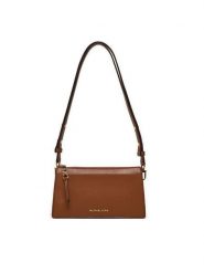 MICHAEL Michael Kors Torebka 32H3G8EC7L Brązowy. Brązowe listonoszki damskie MICHAEL Michael Kors, bez wzorów, ze skóry, bez dodatków. Za 499.99 zł.