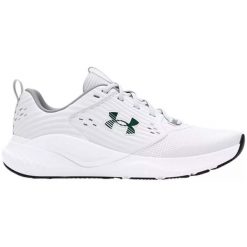 Buty Męskie Under Armour Commit Obuwie Sportowe UA Charged Commit Tr. Białe buty sportowe męskie Under Armour, bez wzorów, bez zapięcia. W wyprzedaży za 333.95 zł.