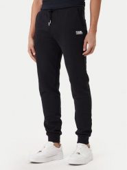 KARL LAGERFELD Spodnie dresowe 705782 562917 Granatowy Regular Fit. Niebieskie spodnie sportowe męskie KARL LAGERFELD, m, bez wzorów, z bawełny. Za 419.99 zł.