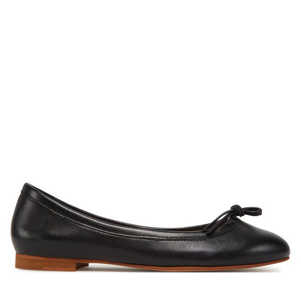 Baleriny Balagan. Czarne balerinki damskie BALAGAN, bez wzorów, bez obcasa, bez zapięcia. Za 529.99 zł.