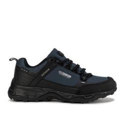 Buty męskie trekkingowe DK PREDATOR LOW SOFTSHELL. Czarne trekkingi męskie DK, z materiału, bez zapięcia. Za 169.00 zł.