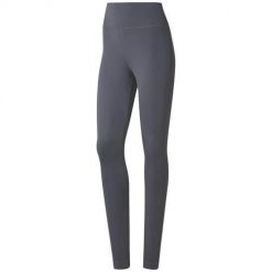 Spodnie treningowe damskie Reebok Workout Ready. Szare spodnie dresowe damskie Reebok, bez wzorów, sportowe. Za 143.00 zł.