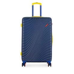 Walizka duża Semi Line. Niebieskie walizki męskie Semi-line, bez wzorów, duże. Za 219.99 zł.