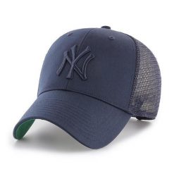 Czapka z daszkiem 47 Brand MLB New York Yankees Trucker B-BRANS17CTP-NYA. Czarne czapki damskie 47 Brand, na jesień, bez wzorów. Za 109.00 zł.
