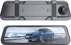 Wideorejestrator Hurtel Wideorejestrator samochodowy DVR911 w lusterku Full HD G-sensor z kamerą cofania - szary. Wideorejestratory Hurtel. Za 208.08 zł.