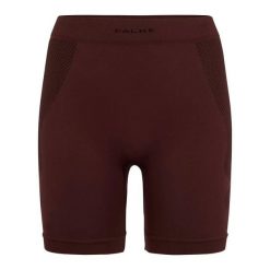 Damskie legginsy Falke Warm. Brązowe legginsy damskie Falke, bez wzorów, z elastanu. Za 267.00 zł.