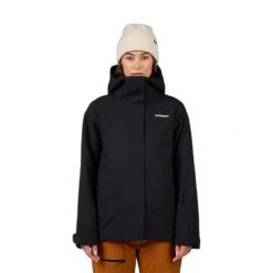 Damska kurtka narciarska Rossignol Desafio 2L. Czarne kurtki sportowe damskie Rossignol, na zimę, l, bez wzorów, bez ramiączek, bez kaptura, narciarskie. Za 1,141.75 zł.