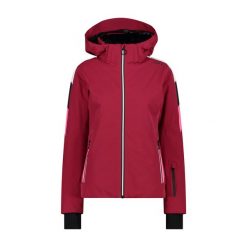 Kurtka damska narciarska CMP 33W0316. Zielone kurtki sportowe damskie CMP, s, bez wzorów, z materiału, bez ramiączek, z kapturem, narciarskie. Za 1,279.00 zł.