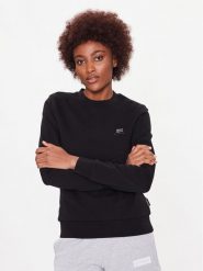 Napapijri Bluza B-Nina NP0A4H85 Czarny Regular Fit. Czarne bluzy damskie Napapijri, l, bez wzorów, z bawełny, bez ramiączek, bez kaptura. Za 239.99 zł.