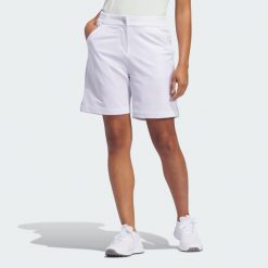 Szorty Women's Ultimate365 Bermuda. Białe szorty damskie Adidas, bez wzorów, z materiału, sportowe. Za 299.00 zł.