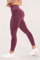 Legginsy fitness damskie Gym Glamour seamless. Szare legginsy damskie GYM GLAMOUR, bez wzorów, z materiału. Za 169.99 zł.